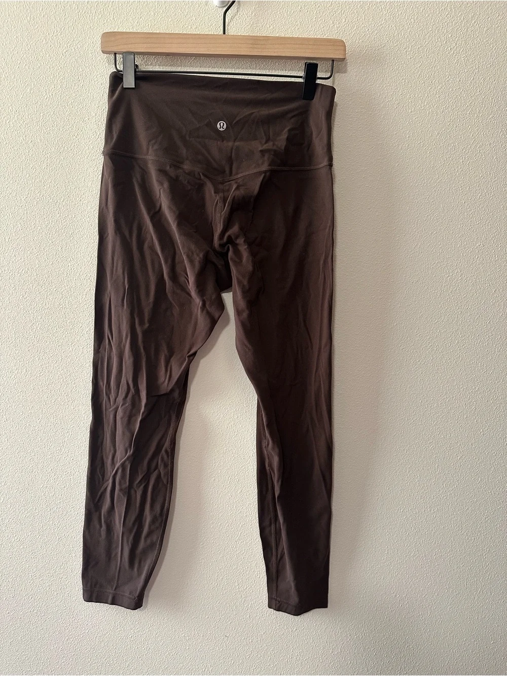 Lululemon align pant 25” leggings espresso brown W5CTAS fair condition size 8
